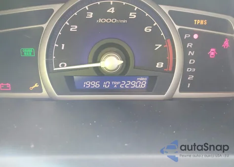 2009 Honda Civic Lx-S z USA, uszkodzony, nr VIN 2HGFA166X9H343126